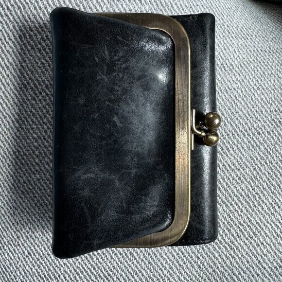 Hobo International Trifold Wallet — Black - Picture 1 of 5